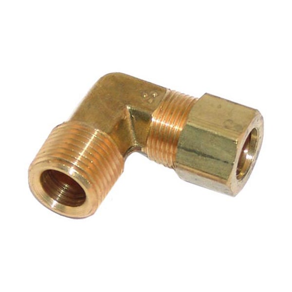Adapter 7/16 Tube X 3/8 Mpt, El
